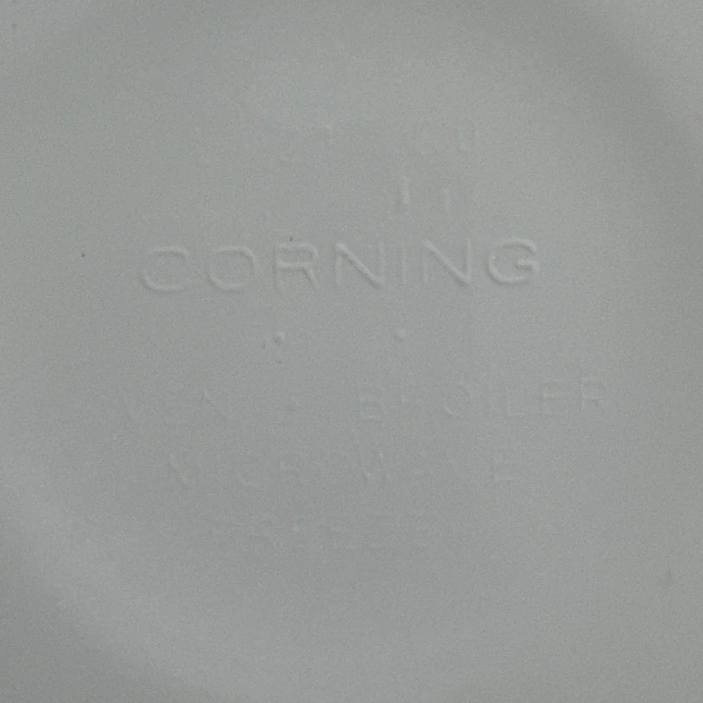 Corning Ware Casual Elegance White Flora Serving Dish With Cover 10